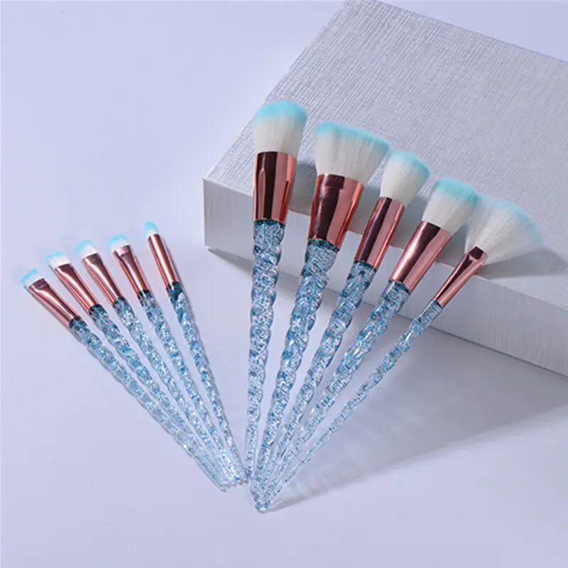 8 Pieces Makeup Brushes Set